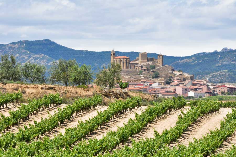 San Vincente Sonsierra in La Rioja Spain